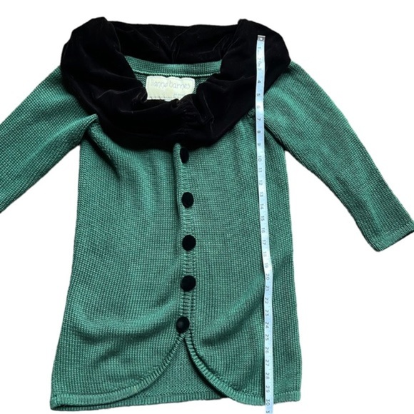 Vintage Lianne Barnes Button Up Cardigan Size 2 - Picture 4 of 6